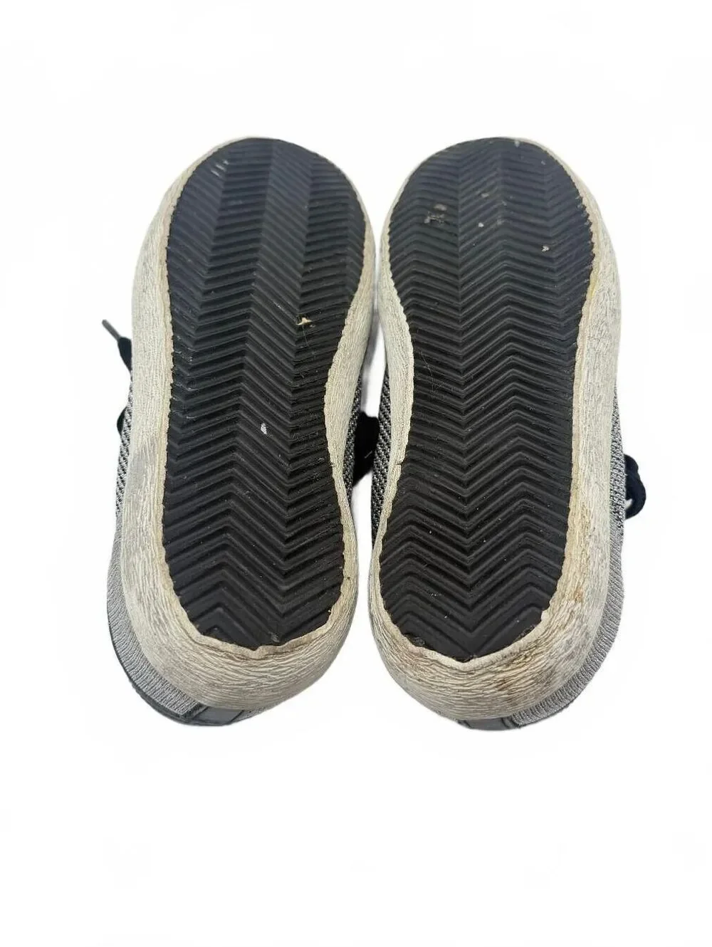 Golden Goose Superstar Silver Lurex Knitted Sneakers Black Star Low Top Size 36